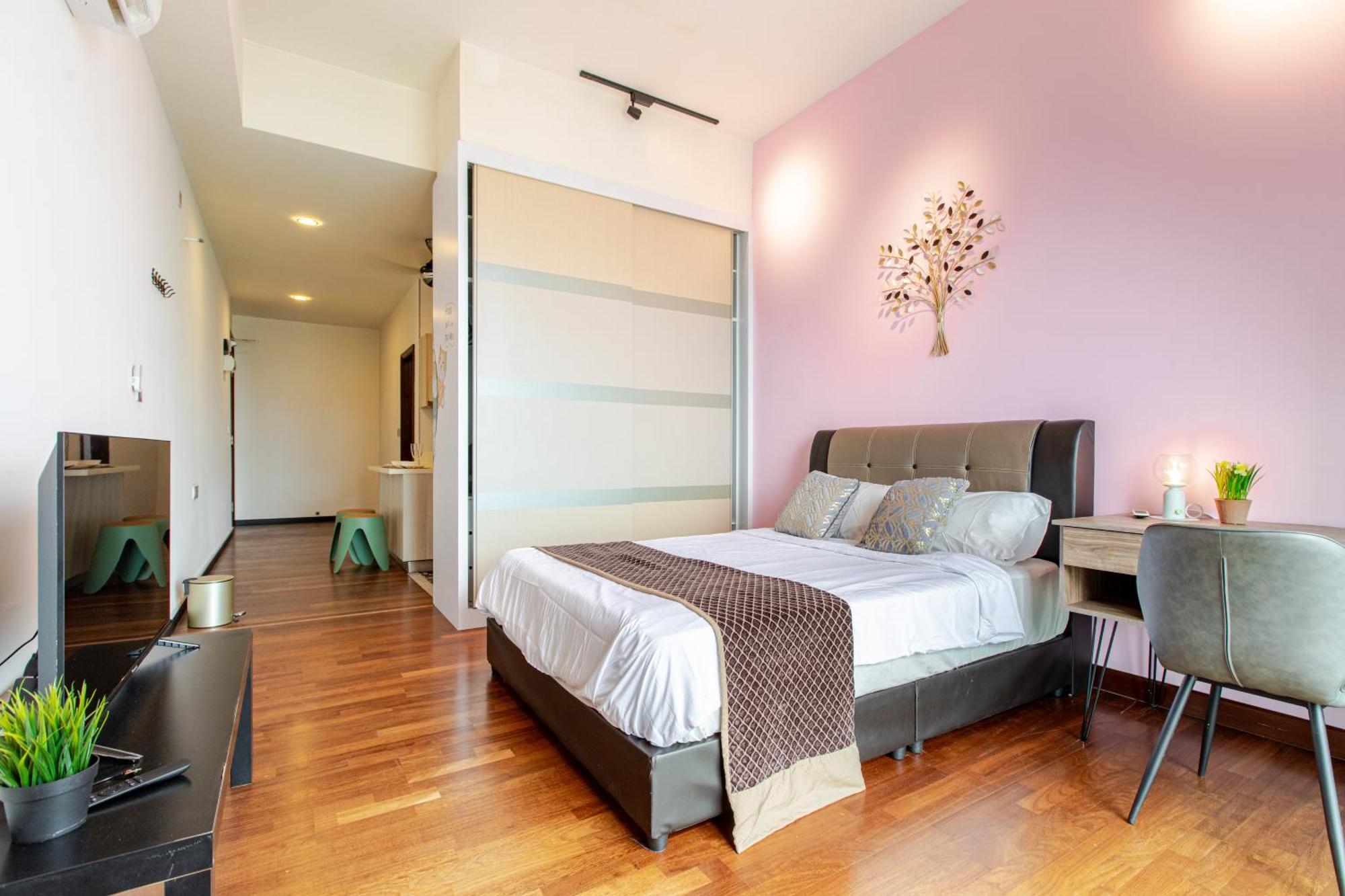 Paragon Suites Studios With Private Jacuzzi Near Ciq Rts Johor Bahru Zewnętrze zdjęcie